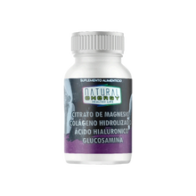 Cargar imagen en el visor de la galería, Citrato de magnesio, colágeno, ácido hialurónico y glucosamina