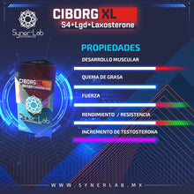 Cargar imagen en el visor de la galería, Propiedades Ciborg Xl syner Lab