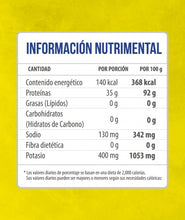 Cargar imagen en el visor de la galería, información nutrimental whey cero carbohidratos