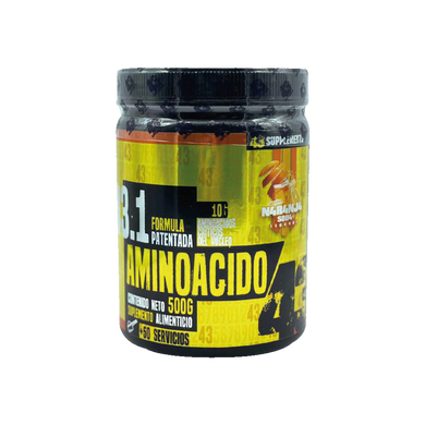Aminoacidos 43 supplements 500 gr