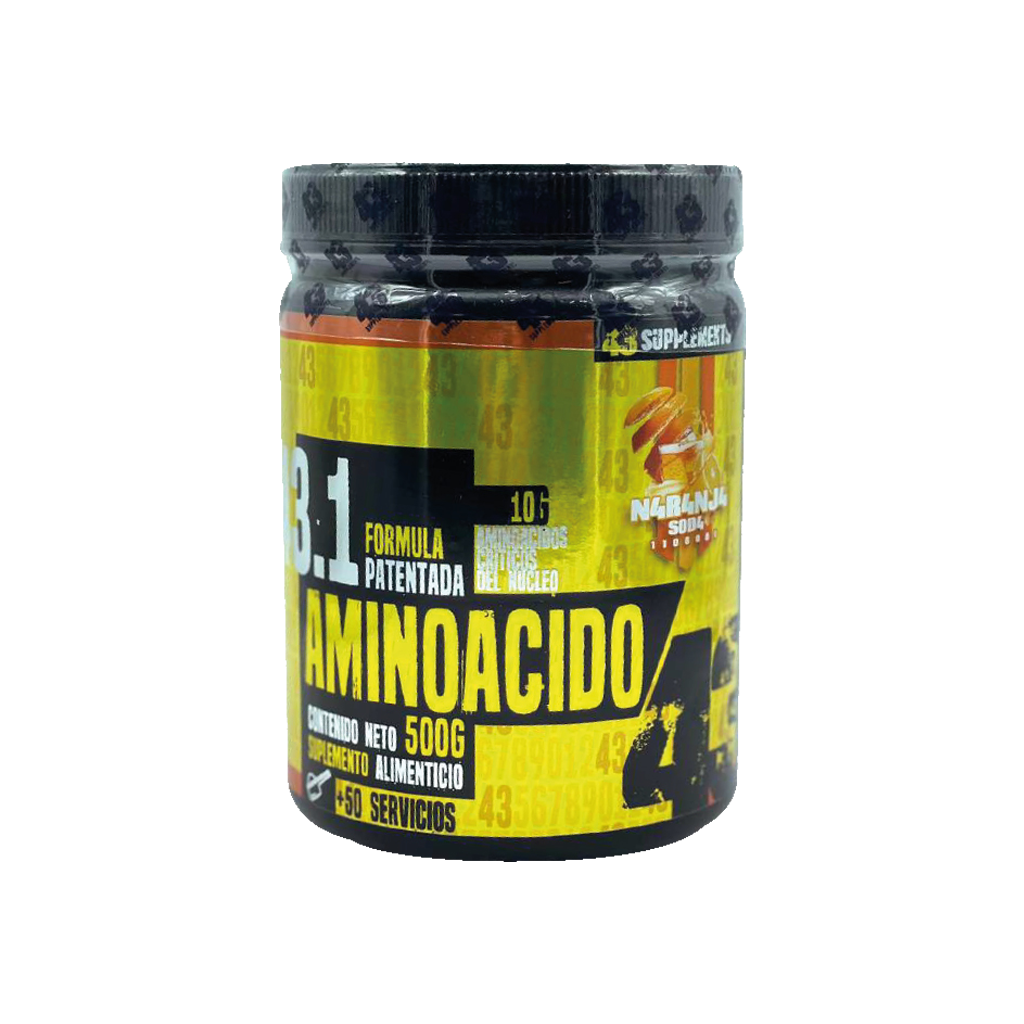 Aminoacidos 43 supplements 500 gr
