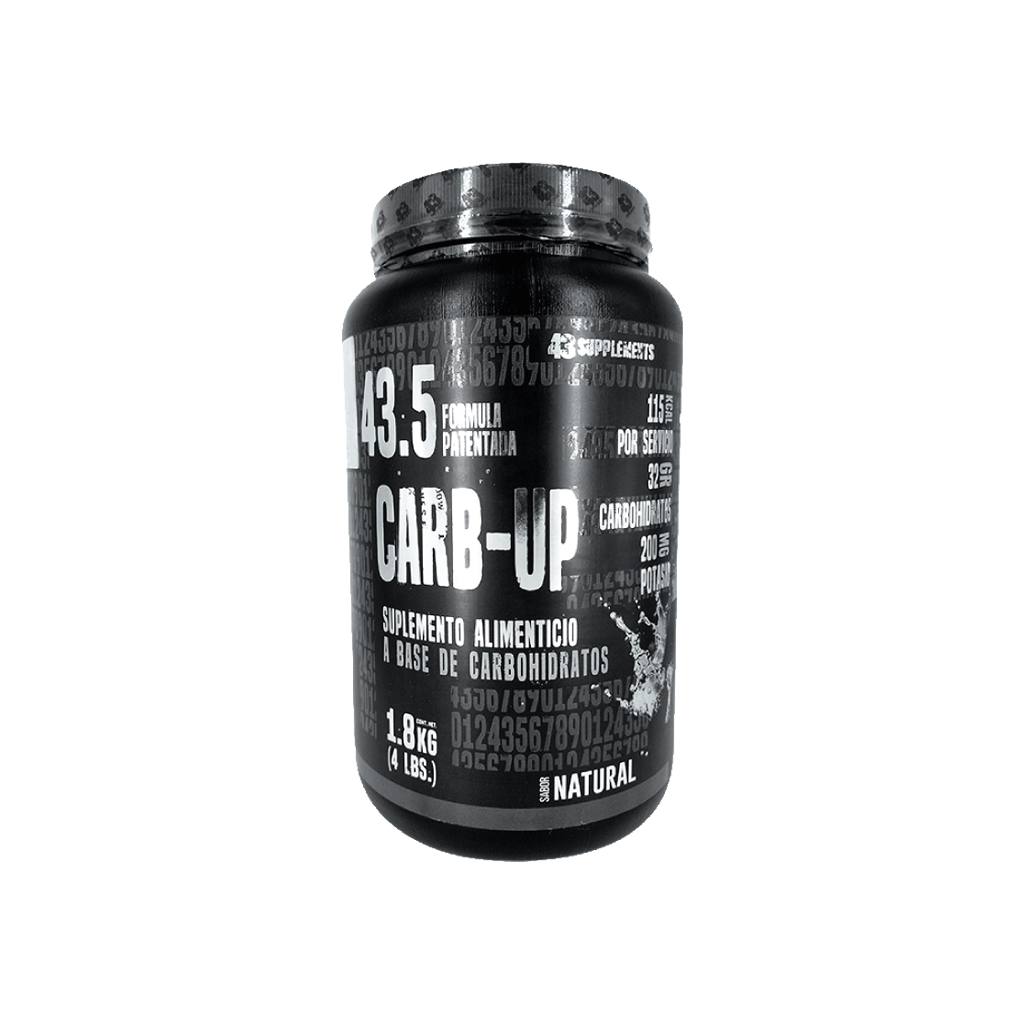 Carbup 1.8kg 43 supplements
