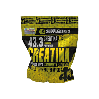 Creatina 1kg sin sabor 43supplements