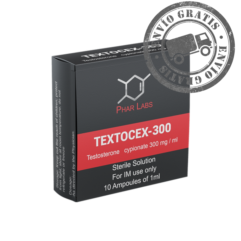 Textocex 300 phar labs, cipionato de testosterona