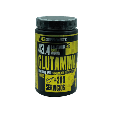 Glutamina 1 kg 43 supplements